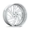 AF868 2PC 24X10 5X4.75 -6 BRUSHED LEFT