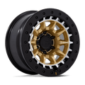 TUSK 17X8.5 5X5.5 78 +0 M-GOLD-MCH