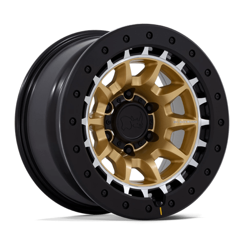 TUSK 17X8.5 6X135 87 -10 M-GOLD-MCH