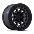 TUSK 17X8.5 5X5 71 -10 M-GNMTL