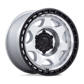 VOYAGER 17X8.5 5X5 71 -10 SLV-MCH-BLK