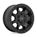 BR VENTURE 17X8 6X130 M-BLK 38MM