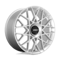 R167 BLQ-C 19X8.5 5X4.25/4.5 SILVER 35MM