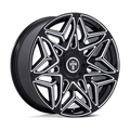 ANOMALY 22X9 5X115/120 74 +15 G-BLK MILL