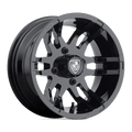 FLEX UTV 12X6 GLOSS BLACK -23MM