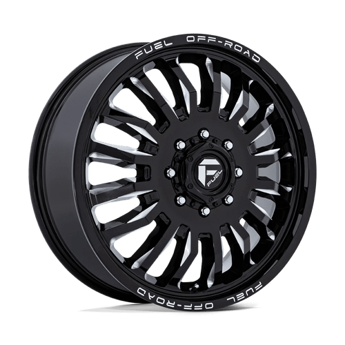 ARC DRW 22X8.25 8X210 +104 GBLK-MILL DF