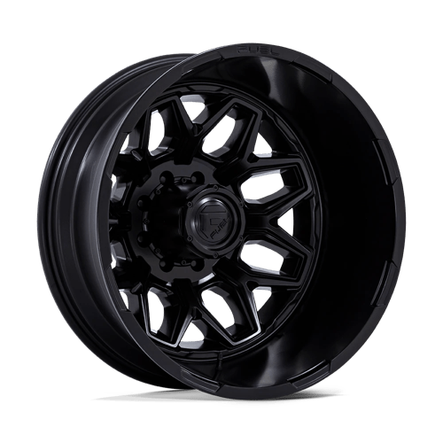 FLUX DRW 22X8.25 8X200 -227 BLK-OUT (DR)