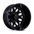 FLUX DRW 22X8.25 8X6.5 -265 BLK-OUT (DR)