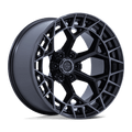CHARGER 17X9 6X5.5 106 +1 G-BLK BRS-DDT