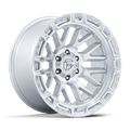 RAIL 17X9 6X135 87 +1 G-SLV MCH