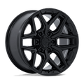 FLUX 17X9 6X135 87 -12 G-BLK