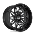 XD859 22X12 5X5/5.5 G-BLK MILLED -44MM