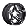 HE1827 14X6 5X4.5 -6 G-BLK-MCH (NO CAP)