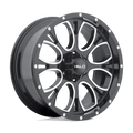 HE879 17X9 5X5 G-BLK/MILL GTCC -12MM