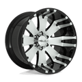 HE917 20X12 5X5.5 G-BLK MACH -44MM