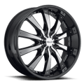 HE875 20X8.5 6X5/5.5 G-BLK/CHR +38MM