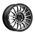 KM542 16X7 5X4.5 S-BLK MACH 30MM