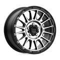 KM542 17X8 5X4.5 S-BLK MACH 35MM