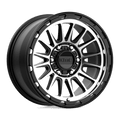 KM542 17X9 6X4.5 S-BLK MACH 18MM CB 66.1