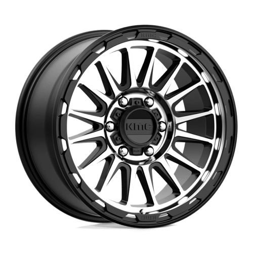 KM542 18X9 6X4.5 S-BLK MACH 18MM CB 66.1