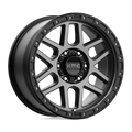 KM544 18X9 6X4.5 S-BLK GTCC 18MM CB 66.1
