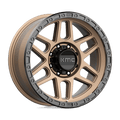 KM544 17X9 8X6.5 M-BRZ BLK LP -12MM