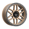 KM544 17X9 6X4.5 M-BRZ BLK LP 18 CB 66.1