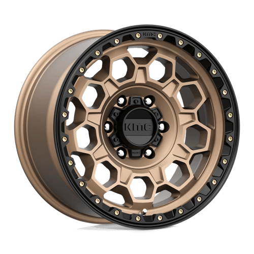 KM545 17X9 6X5.5 M-BRZ BLK LP 00MM