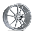 KM709 20X10 5X4.5 BRUSHED SLV 40MM