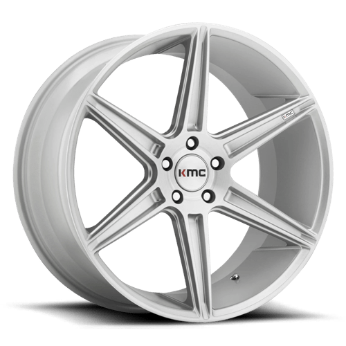 KM711 20X10.5 5X4.5 BRUSHED SLV 35MM