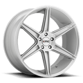 KM711 20X10.5 5X120 BRUSHED SLV 35MM