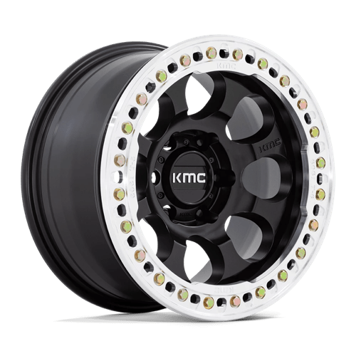 RIOT BL 17X8.5 6X5.5 SBLK-MC-RG +0