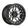 KM540 17X8.5 6X5.5 S-BLK MACH 18MM