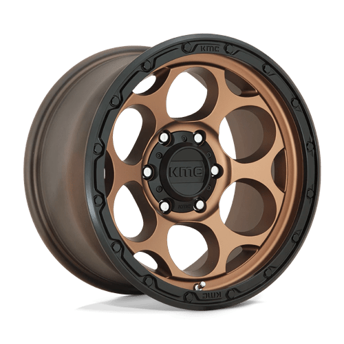 KM541 17X8.5 6X4.5 M-BRZ BLK LP +18 66.1