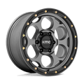 KM541 17X9 6X5.5 S-GRY BLK-LP -12MM