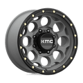 KM541 17X8.5 8X170 S-GRY BLK-LP 00MM