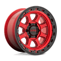 KM548 20X9 8X170 C-RED BLK-LP 18MM