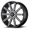 KM681 NERVE 22X9 108-150 G-BLK/MCH +38MM