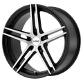 KM703 19X9.5 5X112 S-BLK BRUSH 35MM