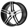 KM703 18X9.5 5X4.5 S-BLK BRUSH 35MM