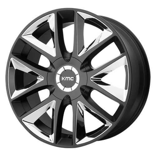 KM710 22X9.5 6X135/5.5 S-BLK CHR INS 30M