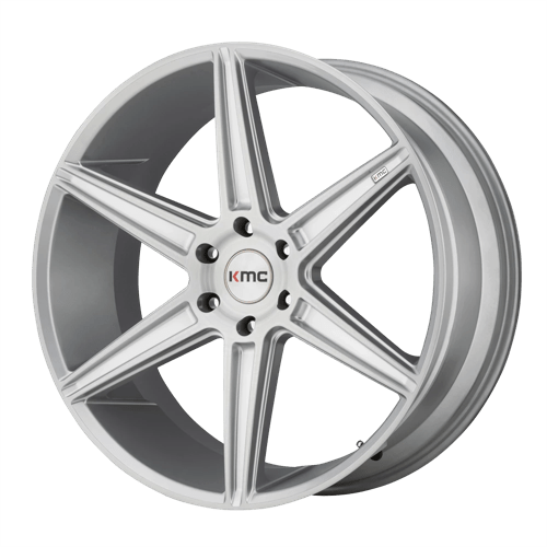 KM712 22X9.5 5X120 BRUSHED SLV 30MM