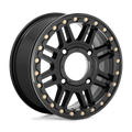 CAGE UTV BL 15X10 4X137 S-BLK BLK-RG +0