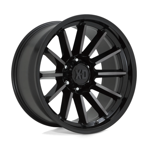 XD855 20X9 5X5.0 G-BLK MACH GTCC 18MM