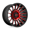 MO807 22X10 6X135 G-BLK MACH RTCC -18MM