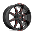 MO970 20X10 8X170 G-BLK MILL RTCC -18MM