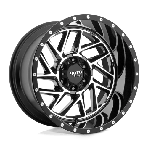 MO985 22X10 8X6.5 GOLD W/BLACK CAP -18MM