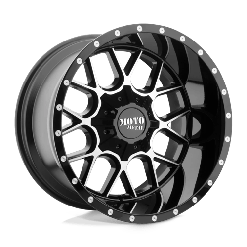 MO986 22X10 6X135/5.5 G-BLK MACH 12MM