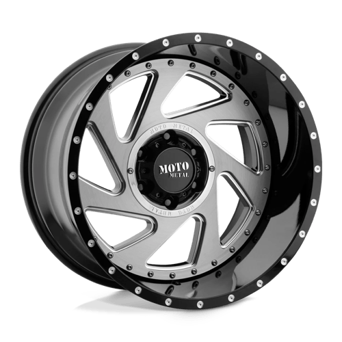 MO989 20X12 5X5.0 G-BLK MILL BRSH INS-44