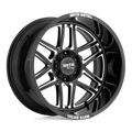 MO992 20X9 6X135 G-BLK MILL 18MM
